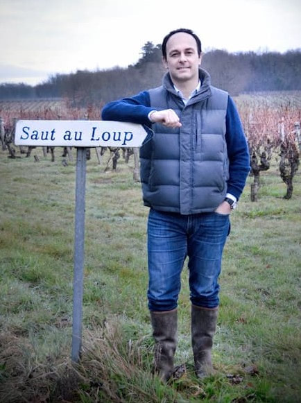 Eric Santier, vigneron à Chinon