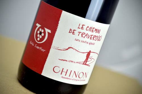 Vin Chinon rouge le Chemin de Travers(e)